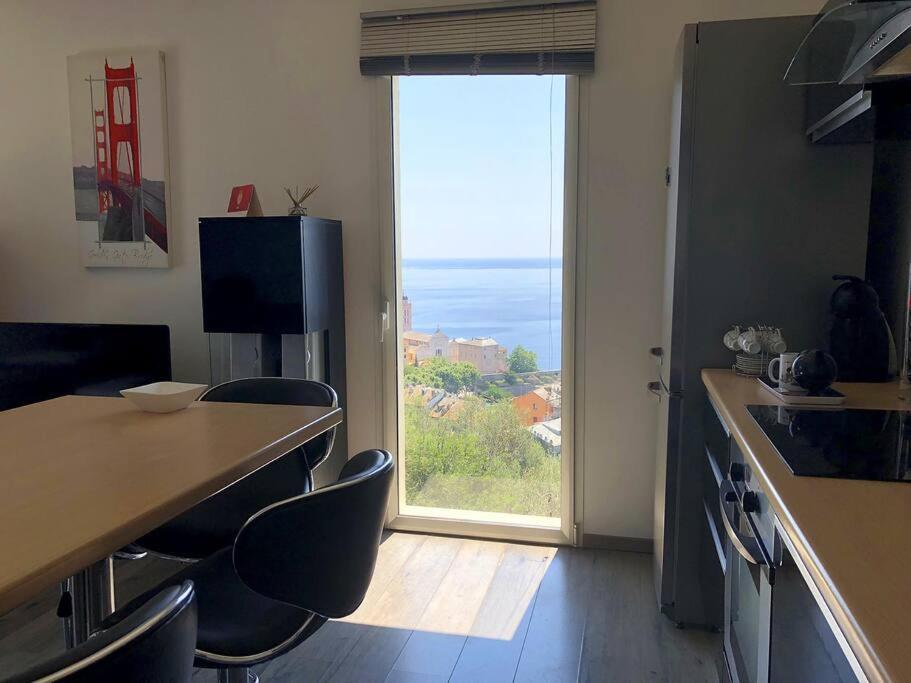 Appartement Vue Panoramique Sur La Mer Et La Citadelle De Bastia Bastia  Bagian luar foto
